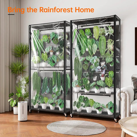 Indoor Greenhouse Cabinet Grow Light Kit ✓