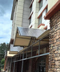 Pro Grade Asphalt Roof Repair Tape For Shingle Leak Fix And Gutter Patch Waterproof Seal Strip Aluminum Foil Backing used on building roof.