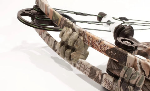 Camouflage Bow Vibration Dampeners For Unisex Adults Cuts Noise By Up To 70 Percent With NAVCOM Material on bow limb