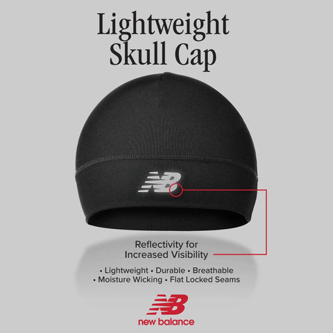 Lightweight Running Skullcap Beanie Cap For Men And Women Breathable Moisture Wicking Gym Ready Hat Black Slim Fit Cap