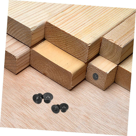 Dowel Jig Kit 8 Piece Set For Woodworking Pro Grade Portable Dowel Pins Center Transfer Plugs on stacked wood blocks