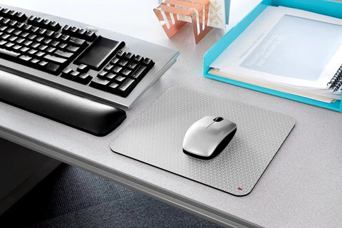 Bitmap Mouse Pad 9 x 8 Inch Foam Surface with Non Skid Backing for Optical and Ball Mouse Precision Desk Pad on office desk
