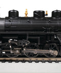Side view of USRA 0 6 0 Steam Locomotive With Smoke Unit And Vanderbilt Tender HO Scale Model Train Engine Baltimore And Ohio 1181