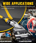 Close-up of 8T Hydraulic Flange Spreader Portable Separator With Alloy Steel Pliers, showcasing wide application uses.
