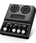 Portable 20W Rechargeable Guitar Amp With Distortion And Delay Effects, Bluetooth Ready, Dual 10W Speakers, Desktop Practice Amp