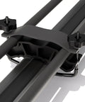 Close-up of Beefy Heavy Duty Roof Rack U Bolt Set 2 Pack Mounting Hardware for Roof Rack and Platform on square bars