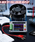 150W 20A Constant Current Electronic Load With USB Battery Tester Color Display and fan