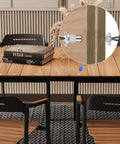 Pick Up These Built Like A Tank Rust Proof 100 Pieces M4 Cabinet Screws Furniture Connector Bolts Binding Barrels And Sleeves Iron Nickel Hardware For Wood Builds on a wooden table.