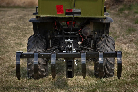 New Soil Kit For ATV UTV And Tractors Includes 1 Point Lift Cultivator Disc Plow And Middle Buster Built For Heavy Duty Farm