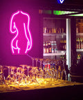Neon Lights Sign For Wall Decor And Bedroom Vibe Lit LED Sign USB Powered Acrylic Backplate 5V Low Voltage No Noise Safe Glow