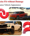Chevy Colorado GMC Canyon Tow Hook Covers Front Hitch Cover Red Custom Fit For Trail Boss 2015 2026 And Canyon 2015 2022