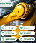 Industrial robot arm uses All Purpose PTFE Grease For Gearheads And Mechanics Heavy Duty Use Waterproof Corrosion Resistant Lubricant 1lb Can