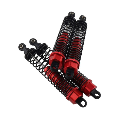 Front And Rear RC Shock Absorbers 4 Pack 108mm Adjustable Aluminum Dampers For 1 To 10 Scale RC Cars Like HSP Volcano