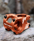 Lightweight Aluminum MTB Stem Shorty for 31.8mm Handlebars and One and One Eighth Inch Steerer CNC Machined 6061 T6