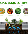 Set Of Two Galvanized Raised Garden Beds 7 By 3 By 1 Foot Outdoor Planter Box Metal Patio Kit For Vegetables Herbs Flowers And Fruits