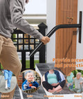 Sturdy Outdoor Stair Handrail Built Tough For One To Two Steps delivering secure grip for families using front porches and decks.