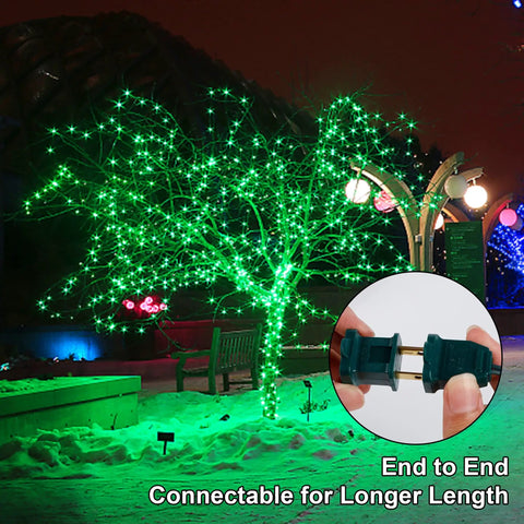 Incandescent 150 Count Christmas String Lights On Green Wire 120V UL Certified Fairy Lights Indoor Outdoor Decor Warm Clear Glow For Xmas Tree Patio Garden Holidays Party Vibe Easy Plug In