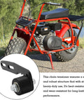 Chain Tensioner Adjuster With Roller And Wrench For Go Karts And Small Engines Built Tough Fits Predator 79cc 196cc side view.