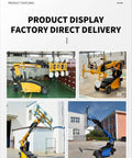 Heavy Duty Electric Vacuum Glass Lifter With Multi Suction Cup System in action lifting large glass panel at a construction site.