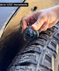 TreadPro Tire Tread Depth Gauge Dial Type Reads In One Thirty Second Inch Increments With 32nds Scale checking tire