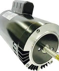 2 HP 3450 RPM Pool Motor With Round Flange, 56J Frame, ODP Enclosure, 208-230V, SF 1.3, Easy Wiring, Direct Replacement