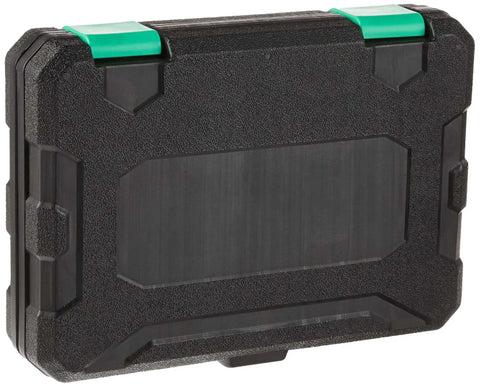Heavy duty carrying case for 19 Piece One Half Inch Drive 6 Point Shallow Impact Socket Set With Cr-Mo Steel, SAE Size Markings