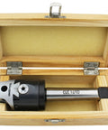 Beast Precision Boring Head, 50mm Body, 10mm Bore, 19mm Travel, 1.5 Inch Shank 18 TPI R8 in wooden box