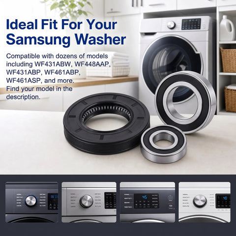 Top Tier Washer Bearing And Seal Replacement Kit That Nails Down Every Stubborn Water Drip While Keeping Drum Rotation Silent Using Heavy Duty Parts