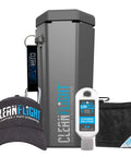 Portable Golf Ball Washer With Towel And Cap Set On The Go Clean Spin Brush System For A Thorough Ball Cleaning Fits Your Golf Bag Or Cart
