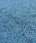 Close-up of a natural fiber hog hair furnace door filter surface texture for mobile manufactured and modular homes, UL 900 classified.