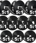 10 Size 5 To 1 Heat Shrink Tubing Kit With 70.5 Ft Total Length, Dual Wall Marine Grade Waterproof Adhesive Lined Tubing displayed