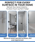 Touch Up Paint Kit With Matte Finish For Drywall Concrete Brick Tile Doors And Cabinets Multi Tone Gray Repair Kit