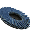 Two Inch T27 80 Grit High Density Zirconia Alumina Sanding Discs with flap design for metalworking