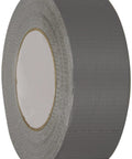 Heavy Duty Duct Tape Utility Grade 6 Mil 1.88 Inch By 60 Yard Silver Rolls Pack Of 24 For Packaging Sealing Bundling Repairs And General Maintenance For DIY Projects side view of single roll