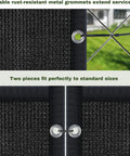 Heavy Duty Privacy Screen Fence Netting 4 Ft By 50 Ft Shade Net Cover 170 Shade For Walls Gardens Yards Backyards with grommets