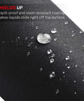 Water droplets on Extra Large 8.5 By 11 Inch Mouse Pad For Computer And Gaming With Anti Fray Stitch Edges Premium Textured Waterproof Surface