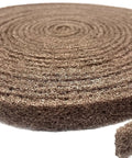 1 Inch Aluminum Oxide Non Woven Cut And Polish Roll, 30 Foot Length, Medium Grit 7440 For Heavy Duty Blending, Cleaning, And Satin Polishing