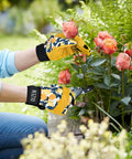 Cowhide Leather Gardening Gloves For Women And Men Tough As Nails Thorn Proof Puncture Resistant Work Gloves With Touchscreen Compatibility for trimming roses