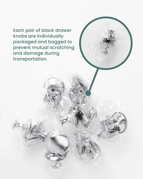 Premium Brushed Nickel Cabinet Drawer Knobs 30 Piece Set Slick Stainless Steel Dresser Pulls With Screw Kit Top Shelf Hardware To Transform Any Kitchen Or Bathroom With Hella Durable Grip And Clean Line Design