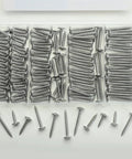 Heavy Duty Stainless Steel 156 Piece Screw Assortment Kit featuring self tapping Phillips modified truss heads in a clear storage box.
