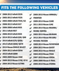 List of compatible vehicles for EVAP Canister Vent Solenoid For Nissan And Infiniti Vehicles 2003 To 2015 Easy Install Purge Valve