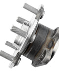 Rear Wheel Hub Bearing Assembly For 2006-2019 Toyota RAV4 And Lexus NX 4WD, side view, metal construction with mounting bolts