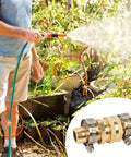 Heavy Duty 4 Pack Aluminum Hose Repair Kit With Clamps For Quick Fix Cracked Garden Hoses, Leaky Water Lines, And Burst Pipes Using Easy Male Female Fitting Connectors That Fit Standard 5/8 In Or 3/4 In Nozzles Perfect For Home Use, garden hose repair