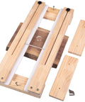 Router Sled Flattening Jig For Wood Slabs And Epoxy Tables, Adjustable Planing Sled Kit With Acrylic Baseplate and parts