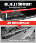 Image shows a 12 Ton Portable Hydraulic Ram Jack Pump Kit With Heavy Duty Lifting Power for auto body repair, showcasing durable components.