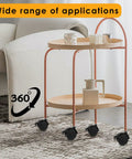 Heavy Duty 2 Inch Stem Casters That Roll Slick As Butter For Living Room Furniture And Mobile Workstations Featuring Bulletproof Steel Cores And Zero Hassle Setup on a stylish rolling cart.