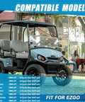 Durable Drive And Starter Belts Kit For EZGO Golf Carts TXT Cushman Express Marathon Medalist ST Terrain 4 Cycle Gas 1994 Up