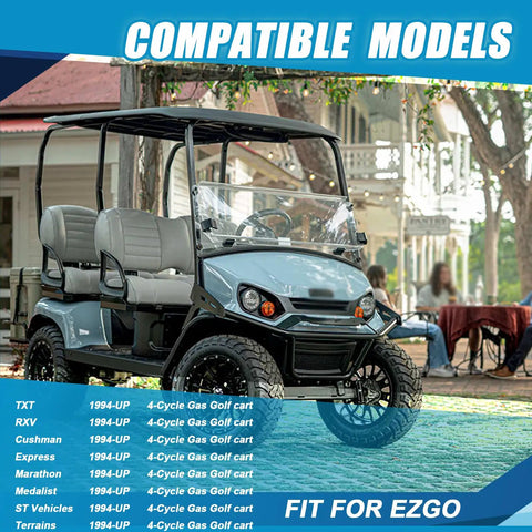Durable Drive And Starter Belts Kit For EZGO Golf Carts TXT Cushman Express Marathon Medalist ST Terrain 4 Cycle Gas 1994 Up
