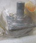 MAXITROL RV52 gas pressure regulator, 1/2 PSIG, metal finish, Amazon brand, front view in plastic bag