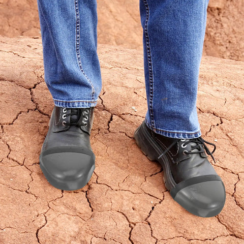 Steel Toe Shoe Covers With Durable Anti Smashed Steel Toe Caps For Boots Universal Fit Easy Slip On Tough As Nails Protection